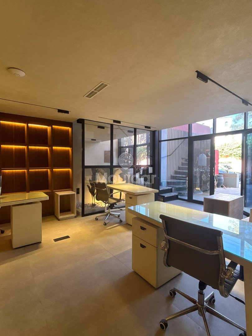 Escritório mobiliado para alugar – Hivernage, Marrakech: Espaço prático - Photo 4