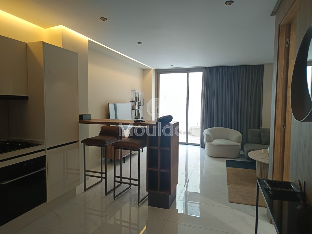 للايجار: دوبليكس أنيق مع شرفة في الدار البيضاء، وادي أنفا - Photo 2