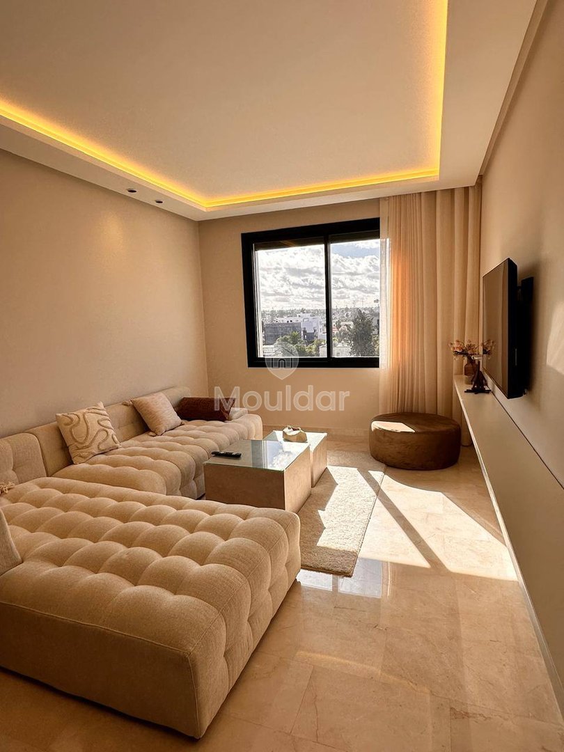 Studio zur Vermietung mit Balkon und Klimaanlage in Maarif, Casablanca - Photo 1