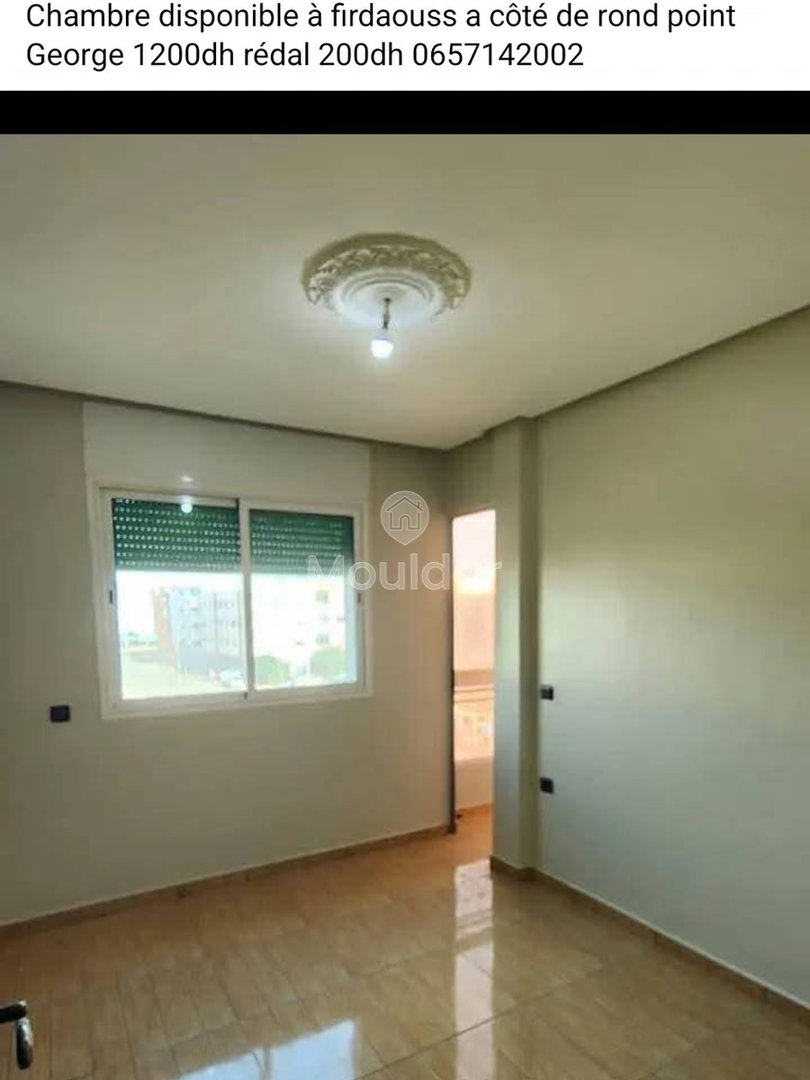 شقة للإيجار في الدار البيضاء: غرفتين مع شرفة - Photo 4