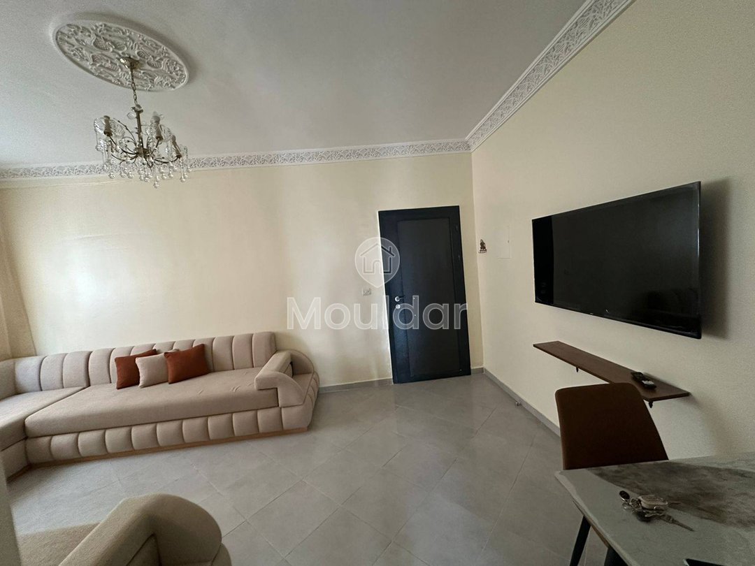 Apartment for Rent in Tangier: 2 Bedrooms, Equipped Kitchen - Photo 5