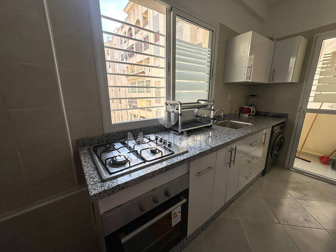 Apartment for Rent in Tangier: 2 Bedrooms, Equipped Kitchen - Photo 16