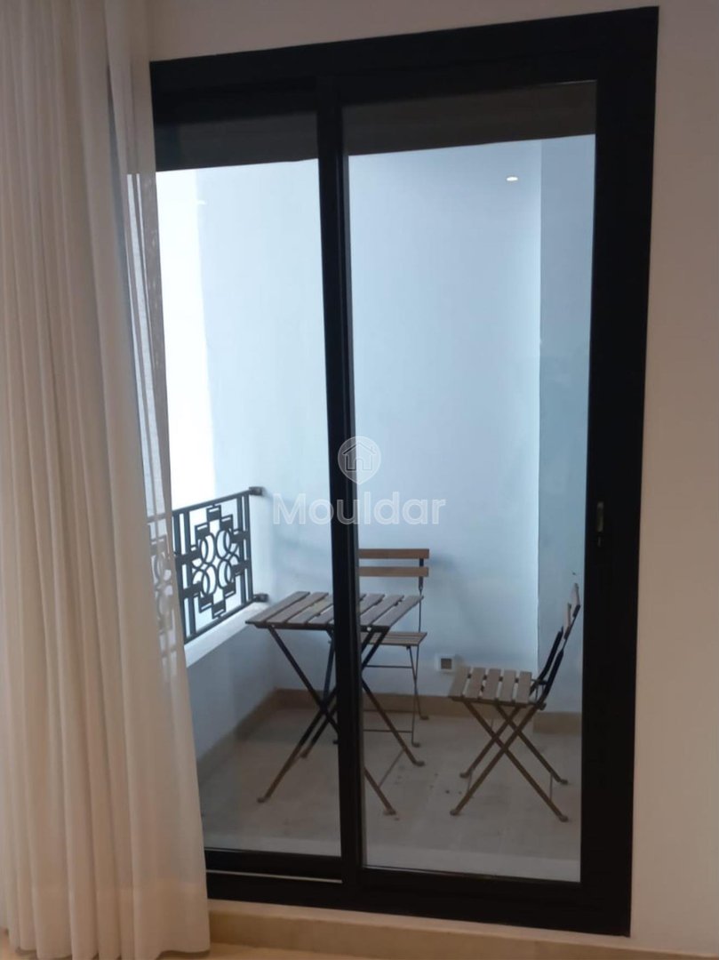 Casablanca'da kiralık stüdyo - Gauthier ile balkon ve otopark - Photo 3