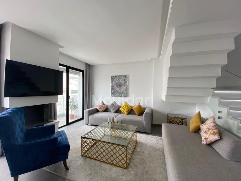 دوبلكس جميل للإيجار في الدار البيضاء، راسين - غرفتان نوم - Photo 1