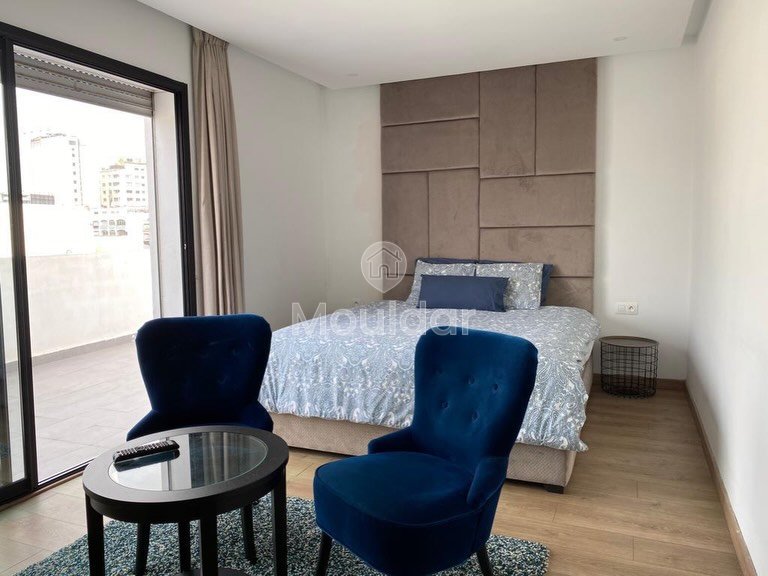 دوبلكس جميل للإيجار في الدار البيضاء، راسين - غرفتان نوم - Photo 4