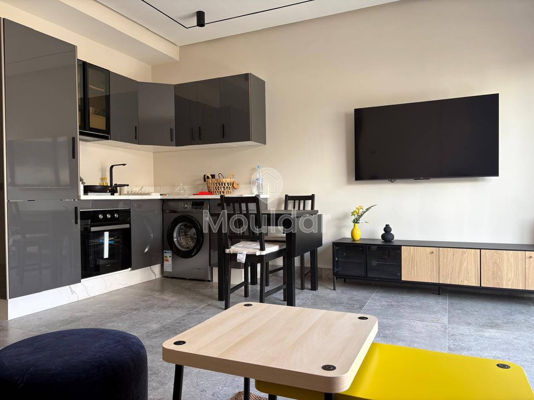 Modernes Studio zur Miete in Casablanca, Terrasse und Klimaanlage - Photo 6