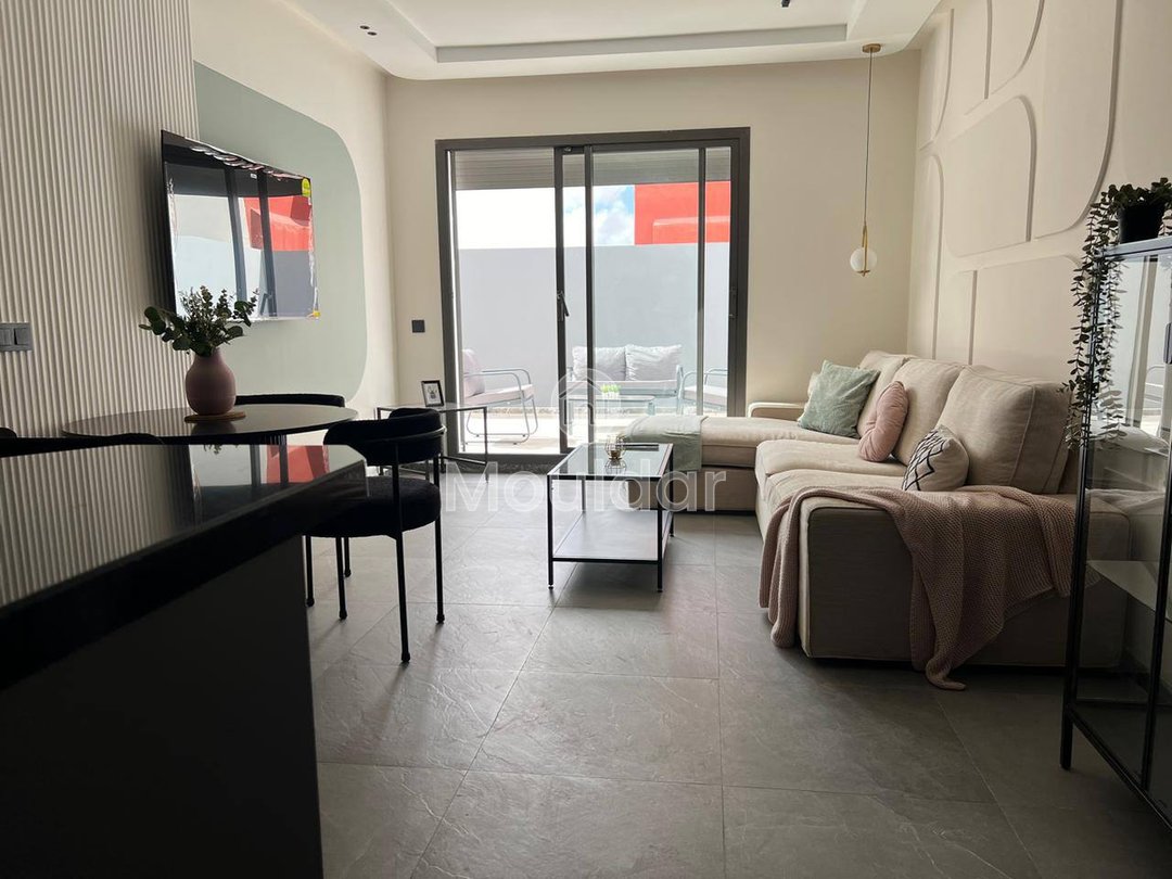 Modernes Studio zur Miete mit Terrasse in Sidi Maarouf, Casablanca - Photo 1