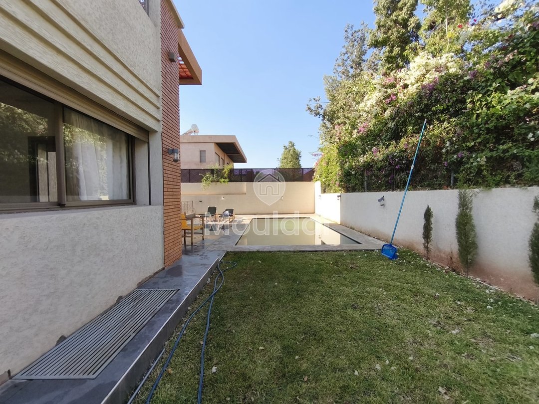 Villa de Luxe à Marrakech : 5 Chambres, Piscine et Sécurité - Photo 9