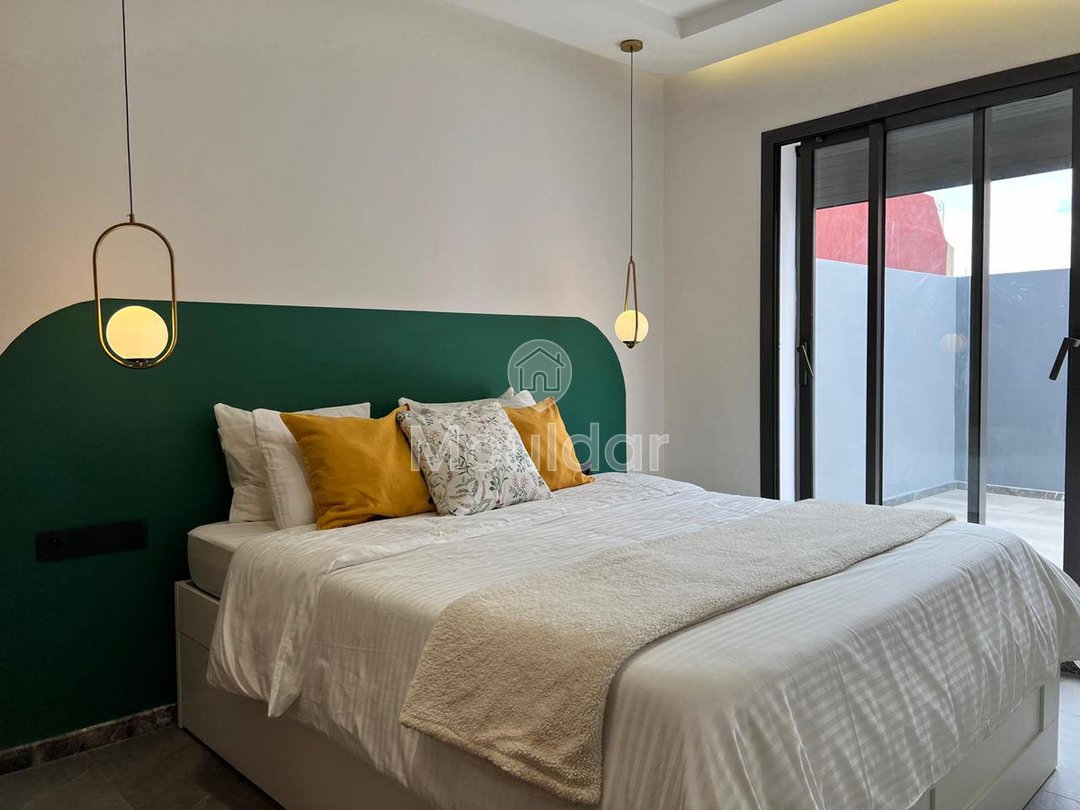 Modernes Studio zur Miete mit Terrasse in Sidi Maarouf, Casablanca - Photo 3