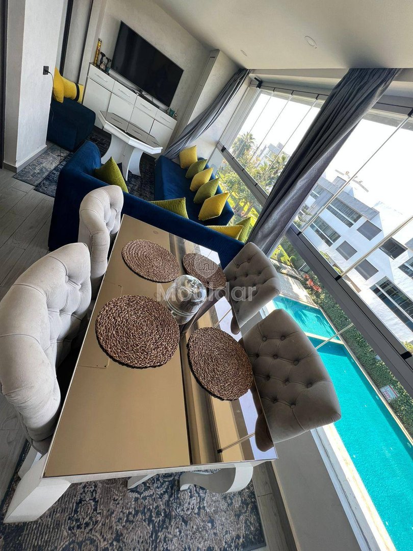 Apartament Mobilat de Închiriat în Dar Bouazza cu Piscină! - Photo 7