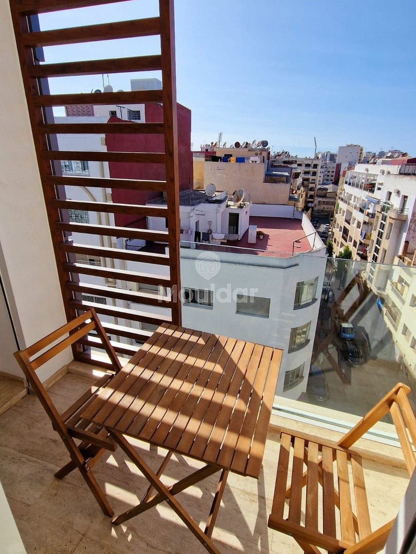 استوديو جذاب للإيجار في الدار البيضاء - المعاريف مع شرفة - Photo 7