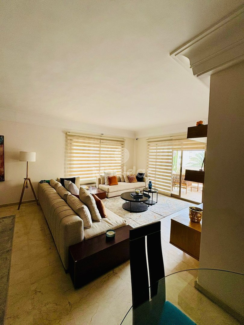 Apartament de închiriat în Casablanca: 2 dormitoare, balcon securizat - Photo 1