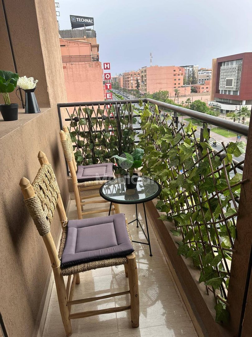 Appartement à Louer à Guéliz, Marrakech - 2 Chambres Modernes - Photo 5