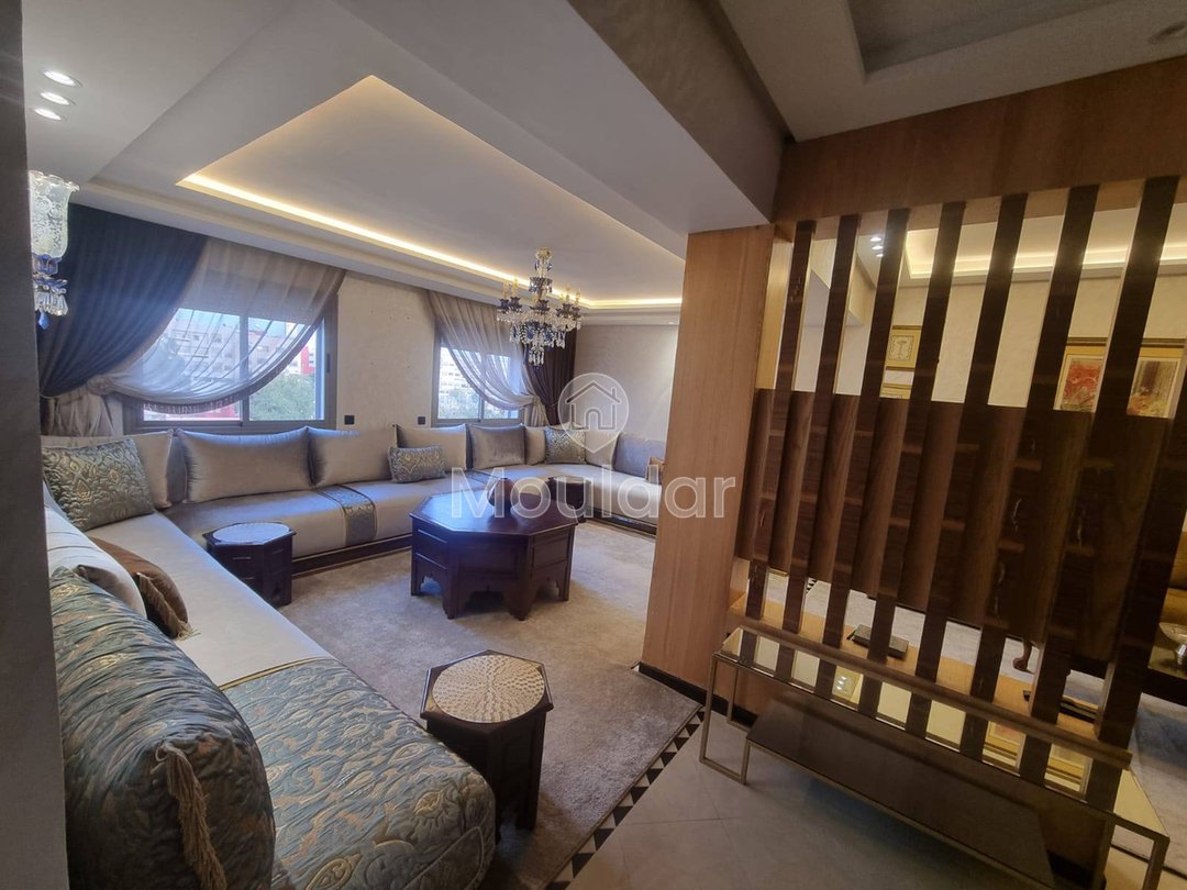 Casablanca'da Kiralık Şık Mobilyalı Daire - Sidi Maarouf - Photo 1