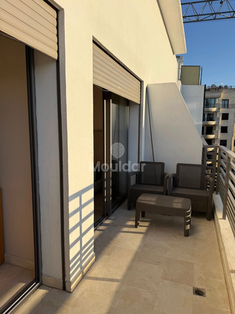 Casablanca'da güvenlik ve teras ile modern bir kiralık stüdyo - Photo 4