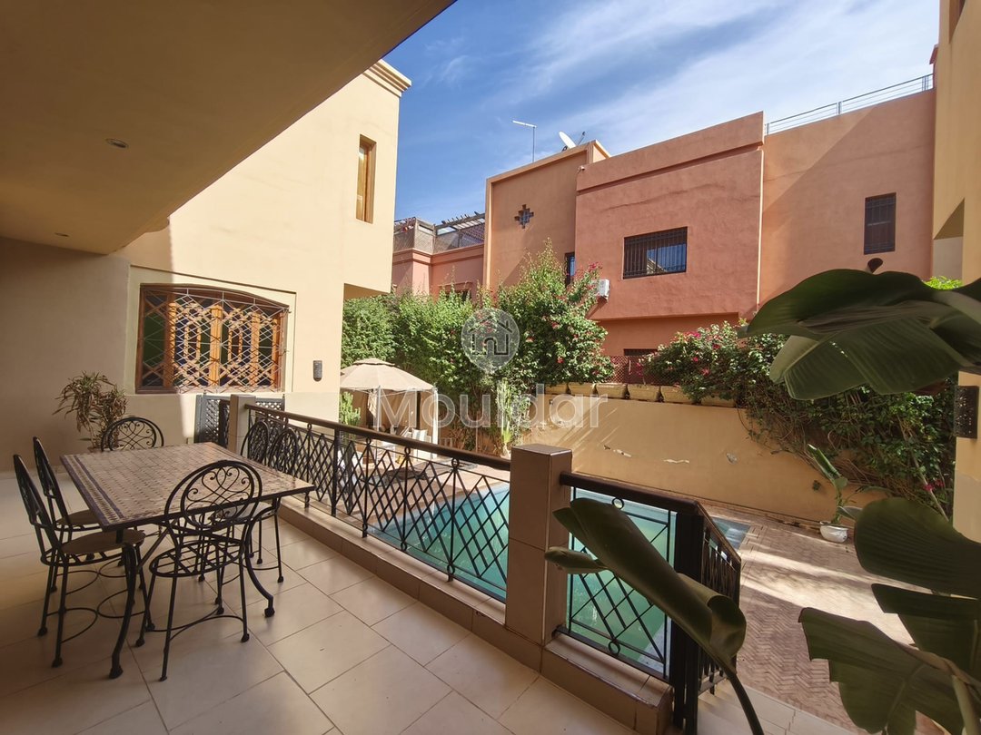 فيلا فاخرة للإيجار في مراكش مع مسبح وحديقة - Photo 12