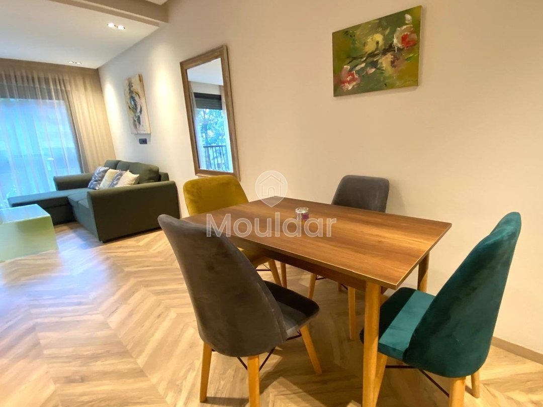 Klimatyzowane Studio w Casablance: Zabezpieczony Taras na Idealne Wakacje - Photo 4