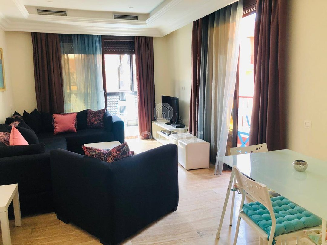 شقة رائعة للإيجار في مراكش - سملايا مع شرفة - Photo 1