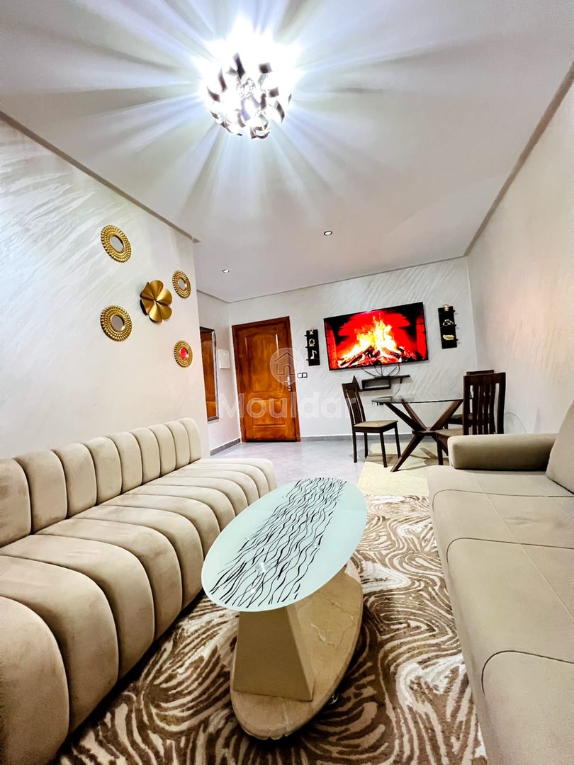 الهروب إلى طنجة: شقة 3 غرف نوم، مكيفة، مجهزة - Photo 3