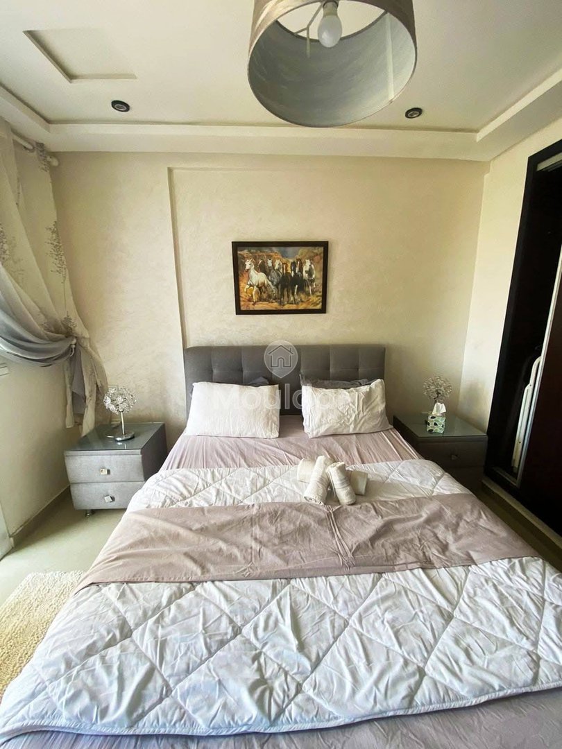 Möblierte Wohnung zu vermieten in Kenitra - 2 Schlafzimmer mit Balkon - Photo 3