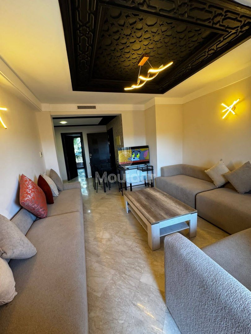 Charmant Appartement 2 Chambres avec Terrasse et Piscine à Marrakech - Photo 2