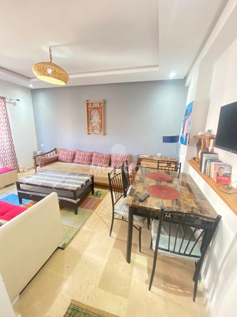 Bonito apartamento mobilado para alugar em Rabat: varanda e cozinha equipada - Photo 1