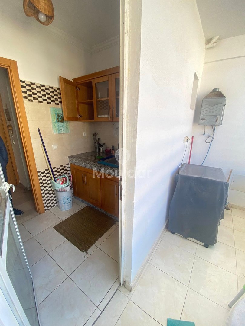 Bonito apartamento mobilado para alugar em Rabat: varanda e cozinha equipada - Photo 7