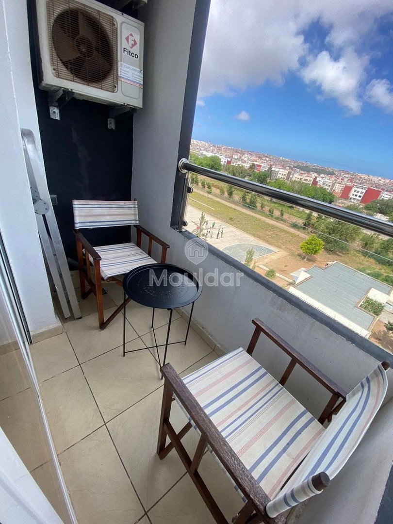 Möblierte Wohnung zu vermieten in Kenitra - 2 Schlafzimmer mit Balkon - Photo 10