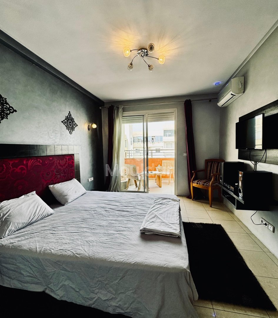 2-Zimmer-Wohnung zu vermieten in Agadir mit sicherem Balkon - Photo 5