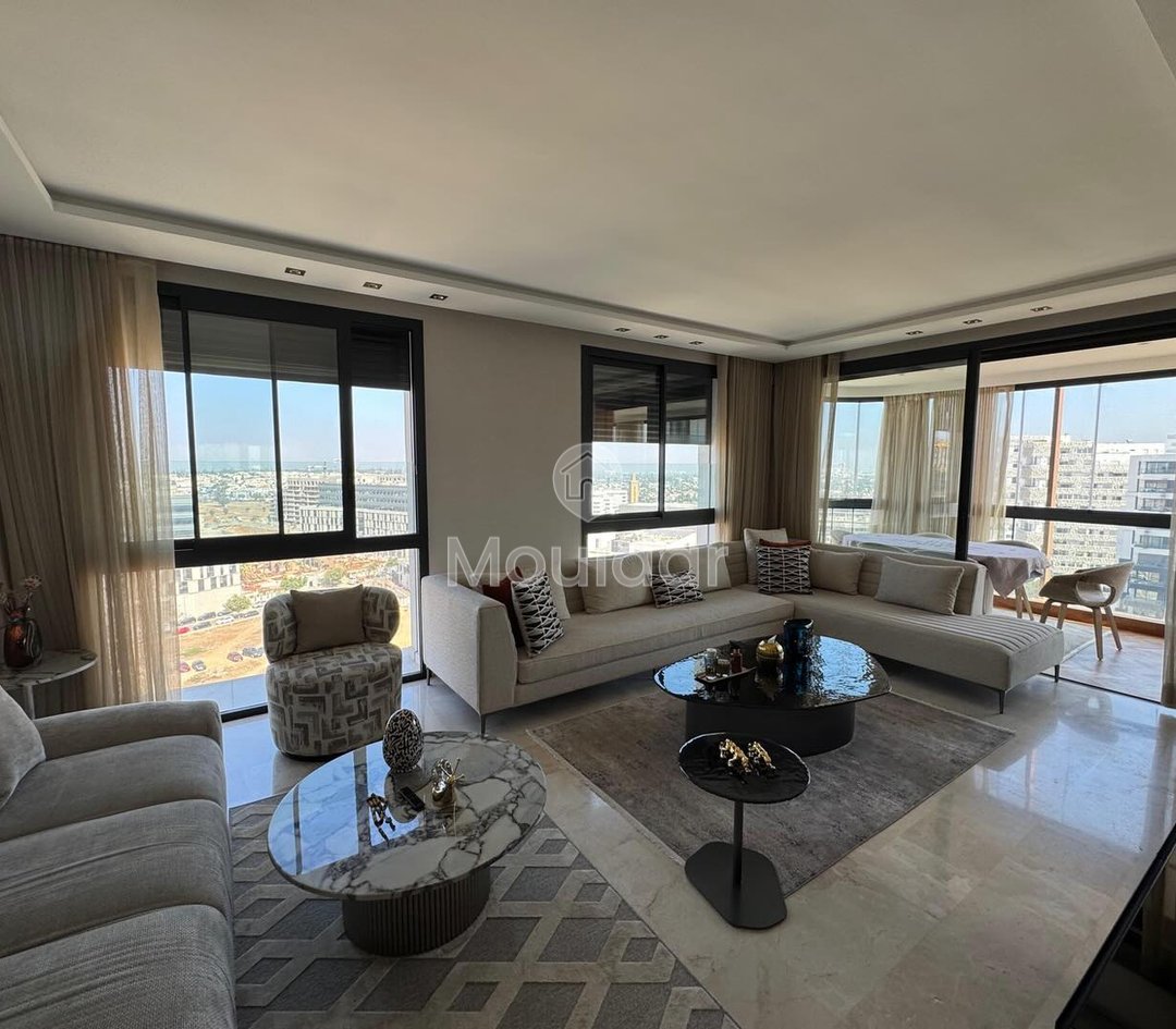 شقة جذابة مؤلفة من غرفتي نوم للإيجار في مدينة الدار البيضاء المالية - Photo 1