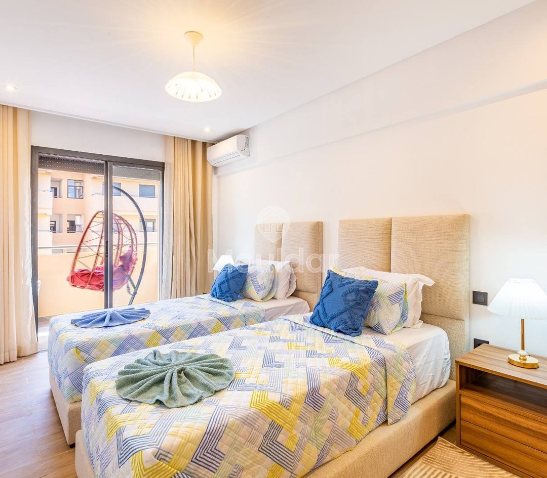 شقة 2 غرف للبيع مع شرفة في مراكش بالمرائي - Photo 5