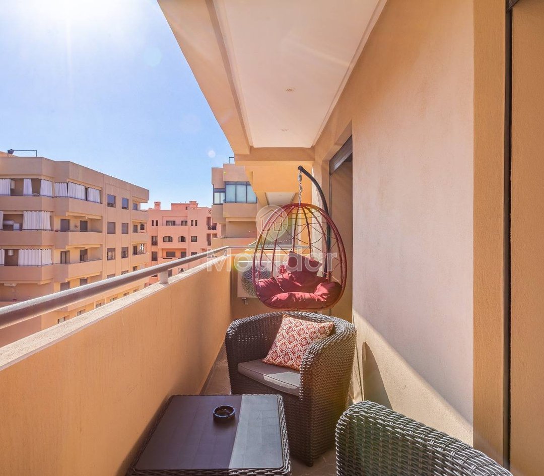 شقة 2 غرف للبيع مع شرفة في مراكش بالمرائي - Photo 8