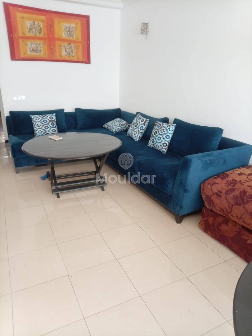 Appartamento Incantevole in Affitto: 2 Camere a Maarif, Casablanca - Photo 1