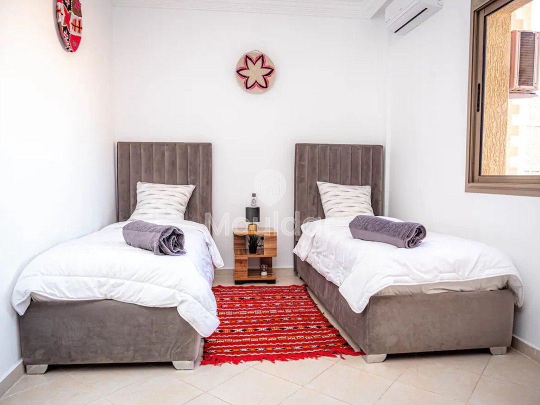 Marrakeş Hivernage'de kiralık daire - Photo 7