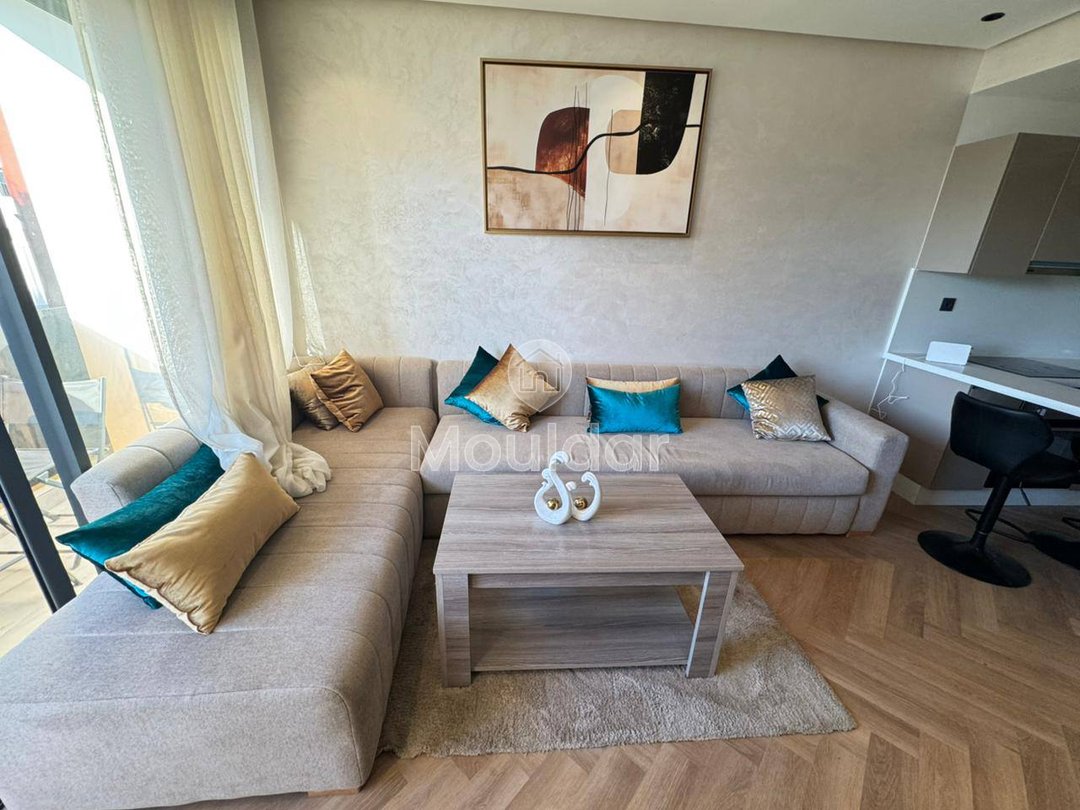 استوديو أنيق مكيف مع شرفة في الدار البيضاء - الأميرات - Photo 2