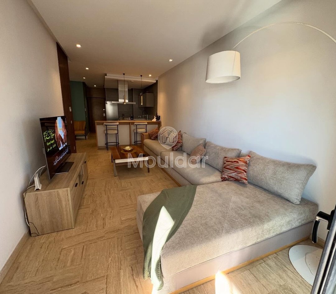 Appartamento Moderno da Affittare a Casablanca: 2 Camere con Balcone - Photo 1