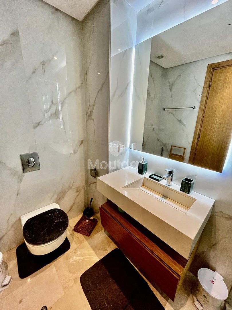 Casablanca'da Les Princesses'te, Garajlı Modern Bir Studio Kiralık - Photo 8