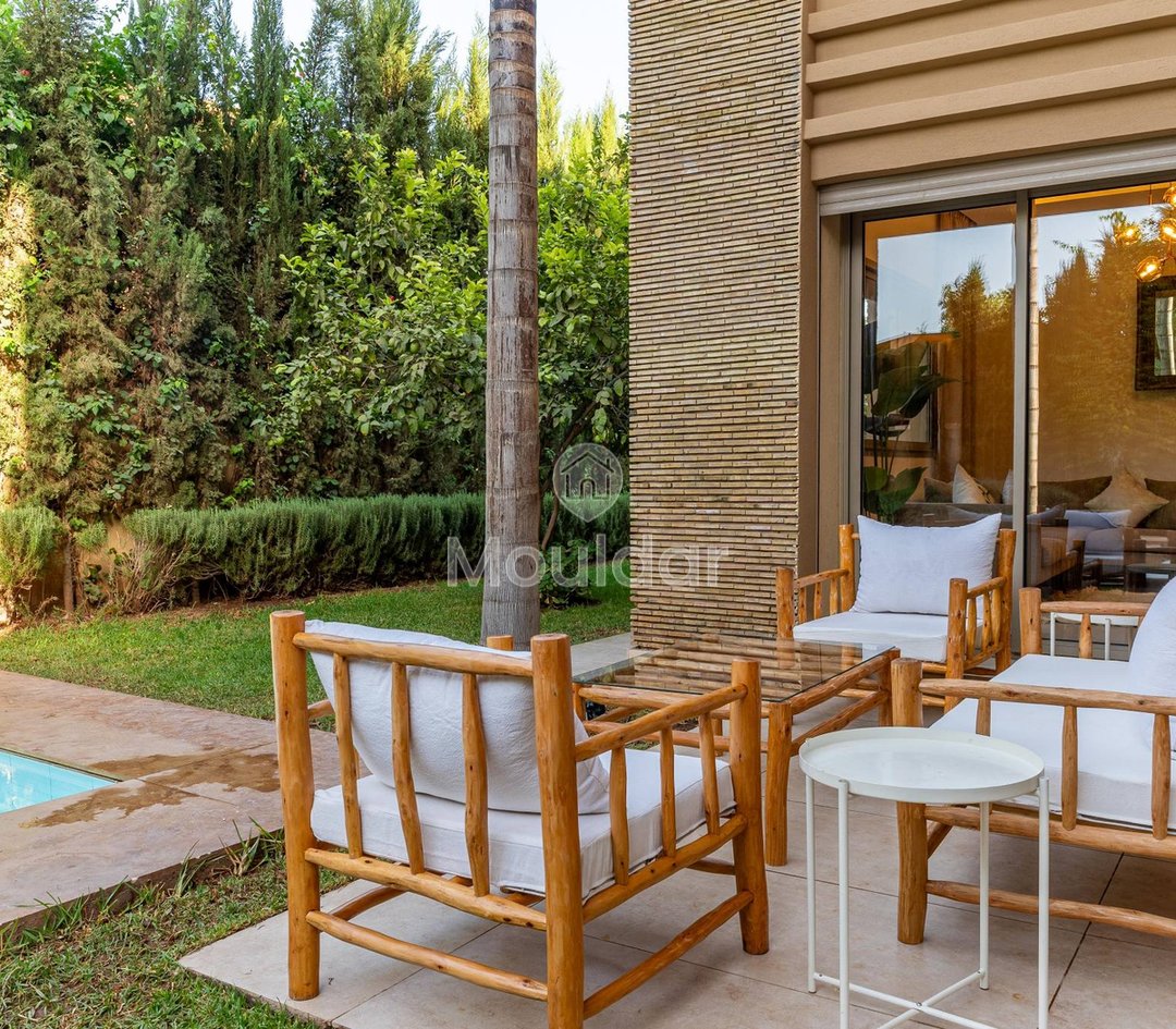 فيلا فاخرة في مراكش: 3 غرف نوم مع مسبح وأمن - Photo 21