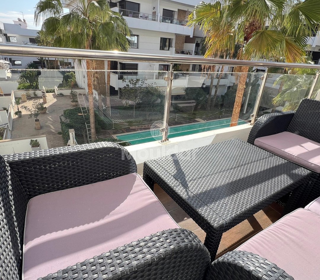 Appartement te Huur in Dar Bouazza met Zwembad - Photo 8