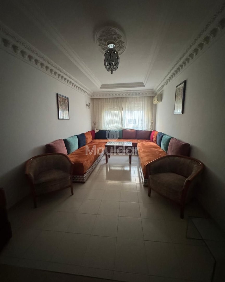 Appartement Meublé à Louer : 2 Chambres à Kebibat, Rabat - Photo 1