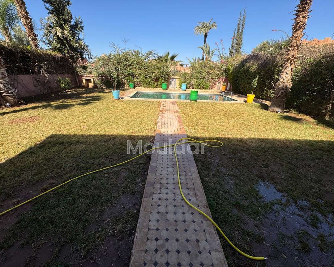 استأجر فيلا من 3 غرف نوم مع حوض سباحة في مراكش - Photo 5
