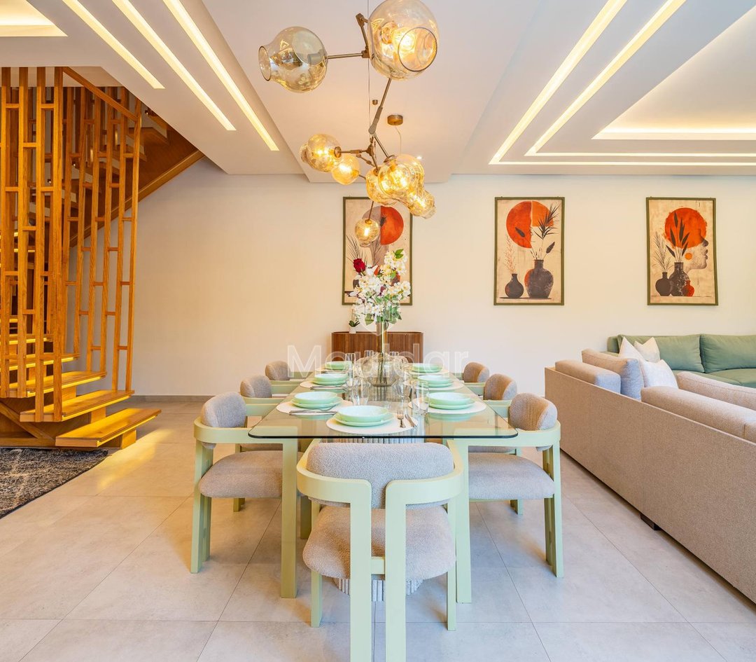 فيلا فاخرة في مراكش: 3 غرف نوم مع مسبح وأمن - Photo 9