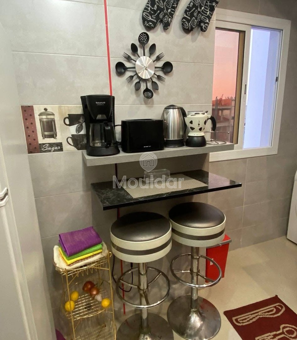 Möblierte 2-Zimmer-Wohnung zur Miete in Kénitra - Val Fleury - Photo 16