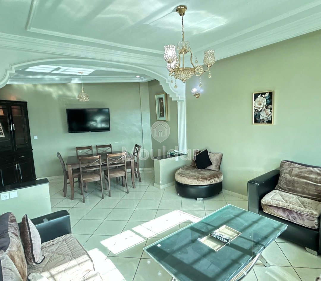 Geräumige Wohnung zur Miete in Tanger, 2 Schlafzimmer mit Parkplatz - Photo 4