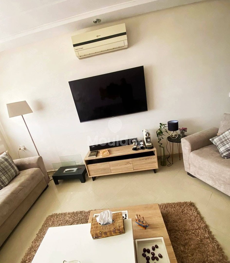 Möblierte 2-Zimmer-Wohnung zur Miete in Kénitra - Val Fleury - Photo 1