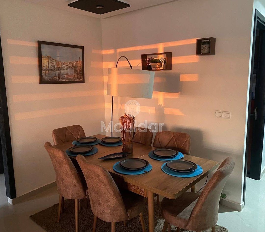 Möblierte 2-Zimmer-Wohnung zur Miete in Kénitra - Val Fleury - Photo 13