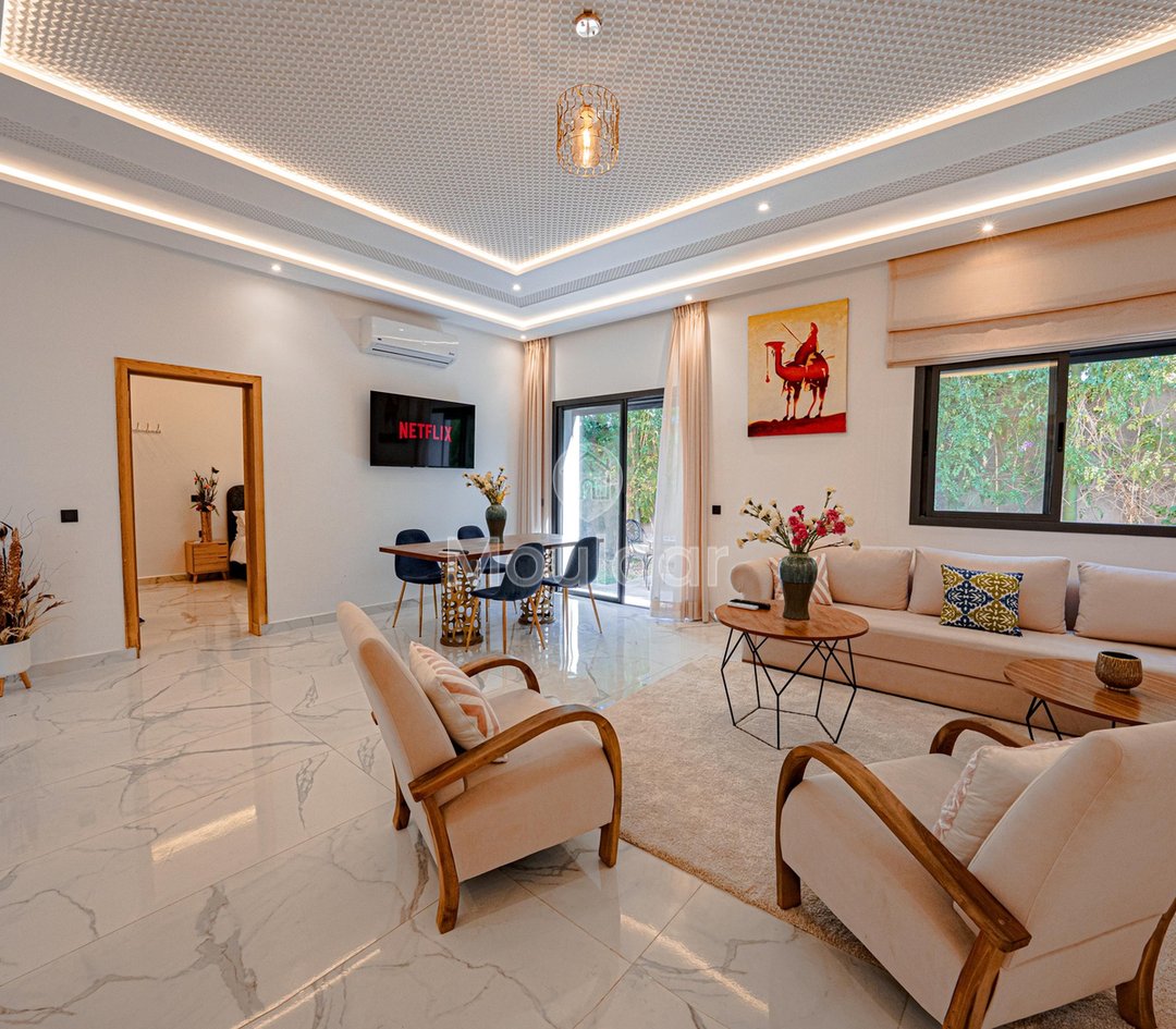 فيلا فاخرة للإيجار في مراكش: 5 غرف، حديقة - Photo 1