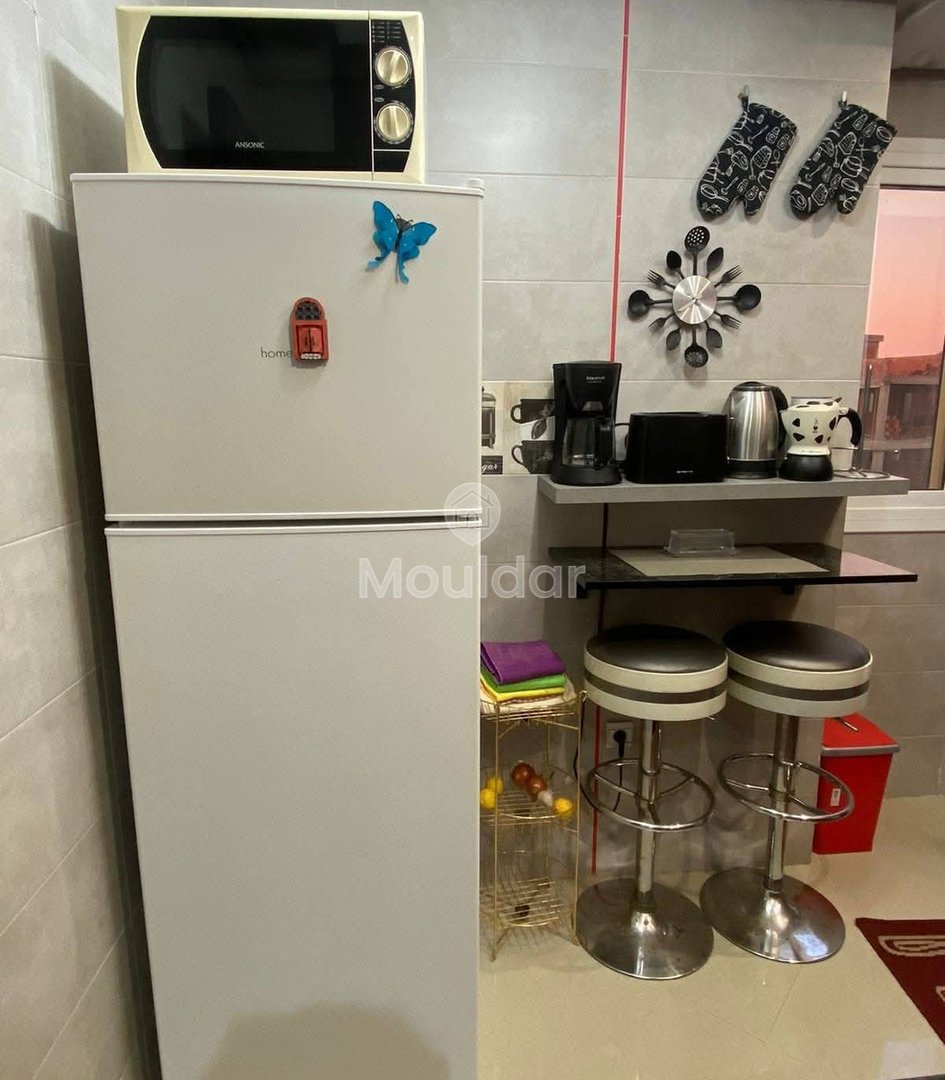 Möblierte 2-Zimmer-Wohnung zur Miete in Kénitra - Val Fleury - Photo 14