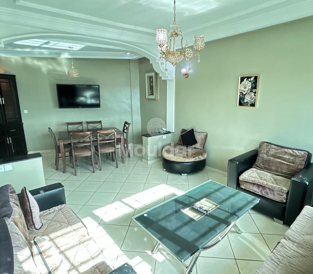 Geräumige Wohnung zur Miete in Tanger, 2 Schlafzimmer mit Parkplatz - Photo 3