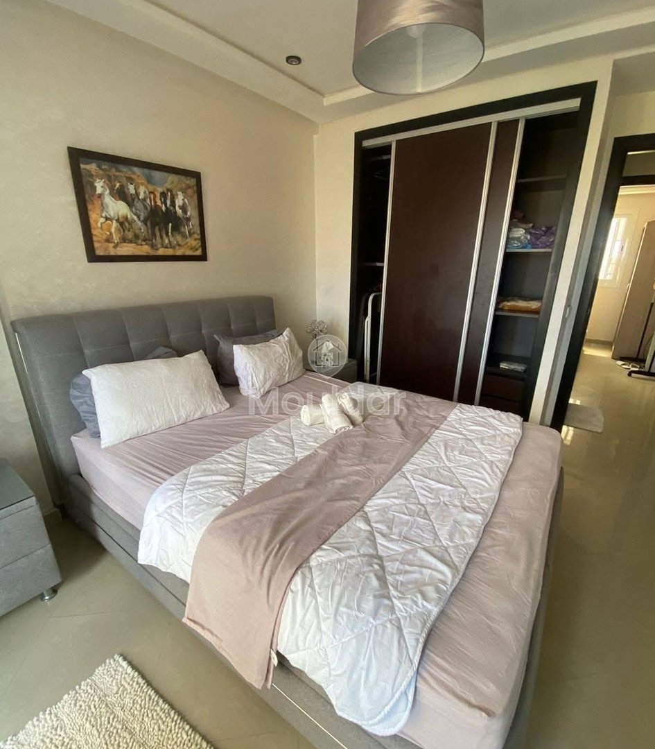 Möblierte 2-Zimmer-Wohnung zur Miete in Kénitra - Val Fleury - Photo 7